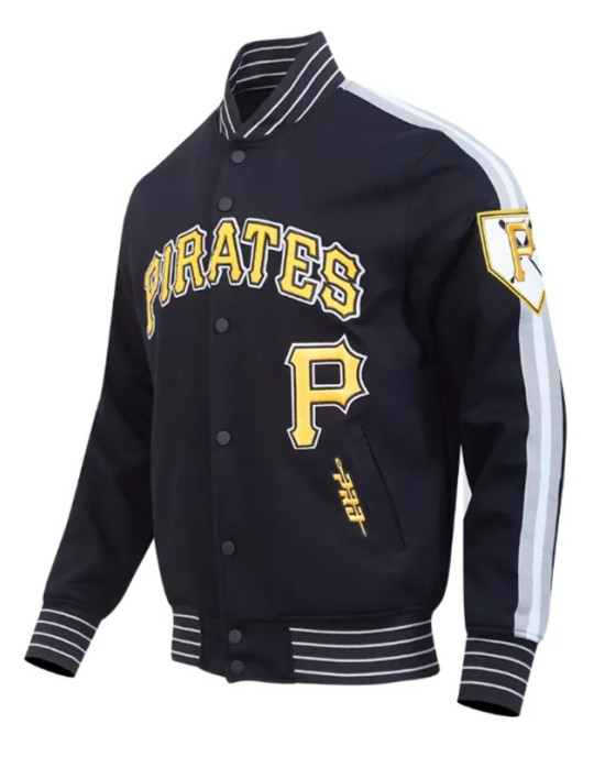 Pittsburgh Pirates Current Logo Game Day Black Jacket