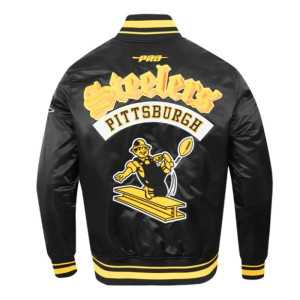 Pittsburgh Steelers Best of Classic Rib Satin Jacket