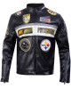Pittsburgh Steelers Men's Moto Jacket