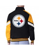 Pittsburgh Steelers Strong Arm Black Full-Zip Jacket