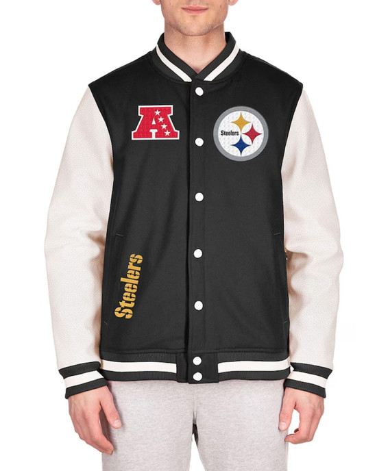 Pittsburgh Steelers Third Down Varsity Jacket Pittsburgh Steelers Third Down Varsity Jacket