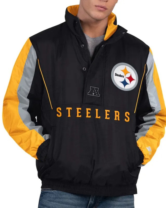 Pittsburgh Steelers Thursday Night Gridiron Half-Zip Jacket