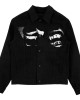 Playboi Carti Black Denim Jacket Playboi Carti Black Denim Jacket