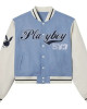 Playboy Blue Letterman Jacket Playboy Blue Letterman Jacket