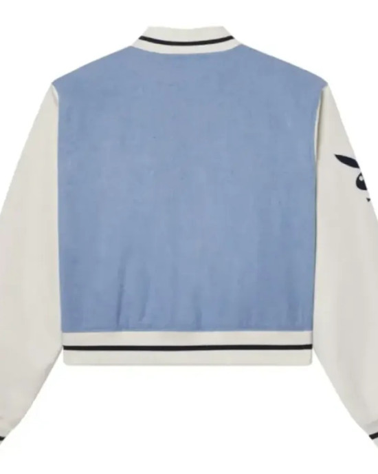 Playboy Blue Letterman Jacket Playboy Blue Letterman Jacket