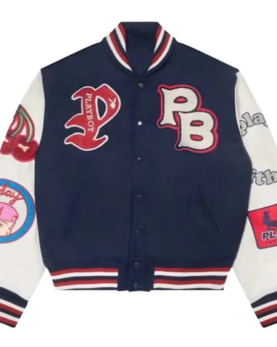 Playboy Championship Wool Varsity Jacket Playboy Championship Wool Varsity Jacket