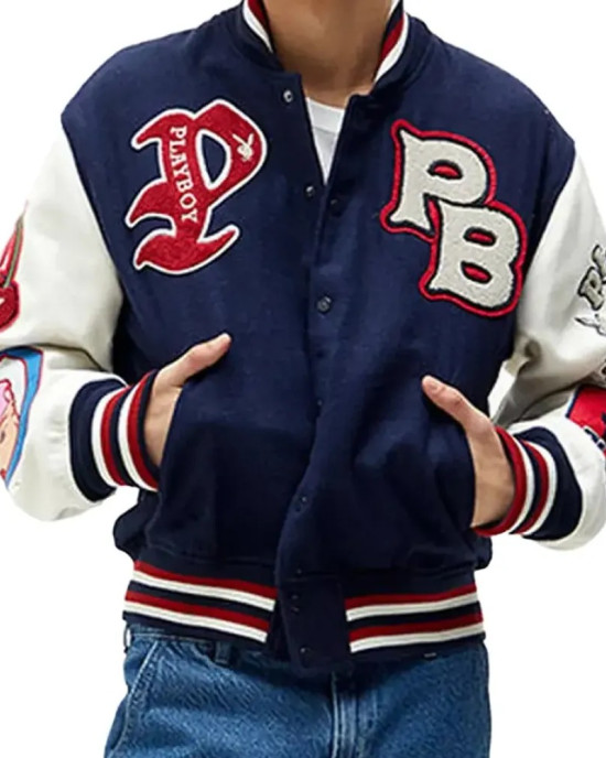 Playboy Championship Wool Varsity Jacket Playboy Championship Wool Varsity Jacket