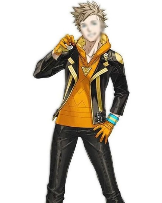 Pokemon Go Team Spark Black Leather Jacket Pokemon Go Team Spark Black Leather Jacket