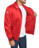 Portland Trail Blazers Stitch Applique Red Satin Jacket Portland Trail Blazers Stitch Applique Red Satin Jacket