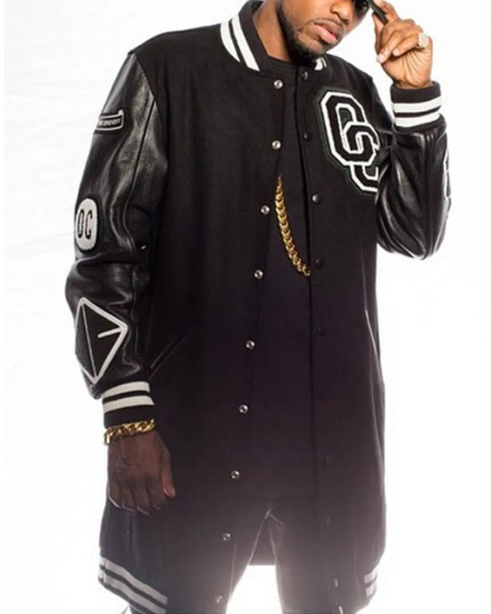 Post To Be Omarion Opening Ceremony Long Letterman Jacket Post To Be Omarion Opening Ceremony Long Letterman Jacket
