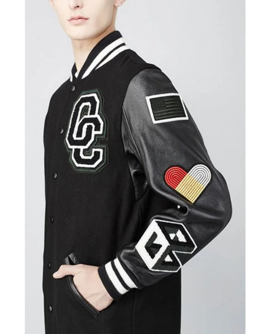 Post To Be Omarion Opening Ceremony Long Letterman Jacket Post To Be Omarion Opening Ceremony Long Letterman Jacket