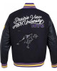 Prairie View A&M Black Varsity Wool/Leather Jacket Prairie View A&M Black Varsity Wool/Leather Jacket