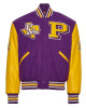 Prairie View A&M University Purple and Gold Varsity Jacket