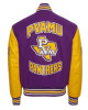Prairie View A&M University Purple and Gold Varsity Jacket