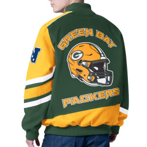 Prime Time Racing Green Bay Packers Green Jacket