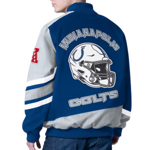 Prime Time Racing Indianapolis Colts Royal Jacket