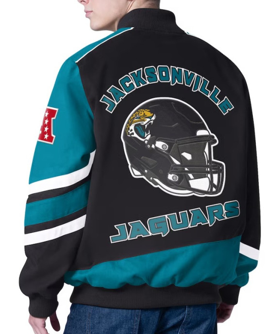 Prime Time Racing Jacksonville Jaguars Black Jacket