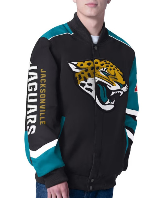 Prime Time Racing Jacksonville Jaguars Black Jacket