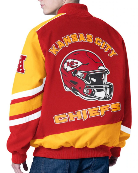 Prime Time Racing Kansas City Chiefs Red Jacket
