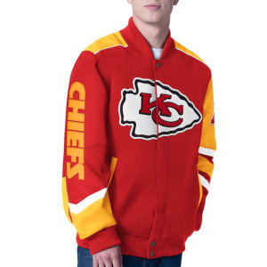 Prime Time Racing Kansas City Chiefs Red Jacket
