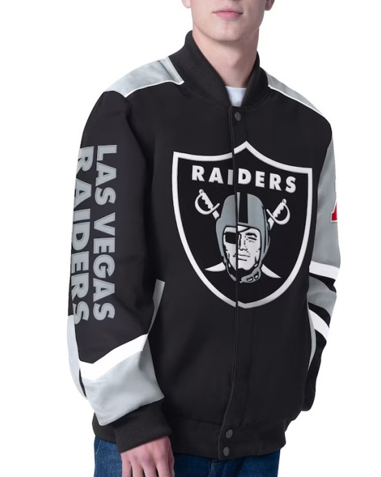 Prime Time Racing Las Vegas Raiders Black Jacket
