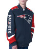 Prime Time Racing New England Patriots Navy Jacket