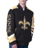 Prime Time Racing New Orleans Saints Black Jacket