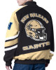 Prime Time Racing New Orleans Saints Black Jacket