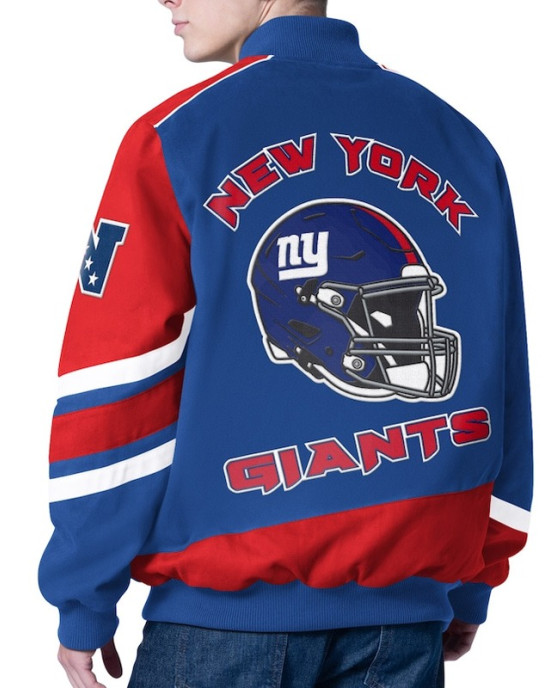 Prime Time Racing NY Giants Royal Jacket