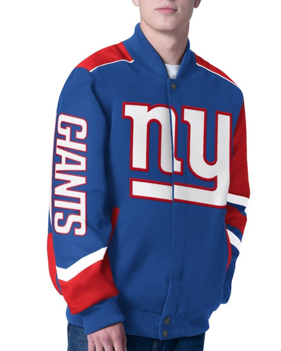 Prime Time Racing NY Giants Royal Jacket