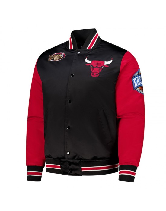 Primetime Chicago Bulls Black and Red Jacket