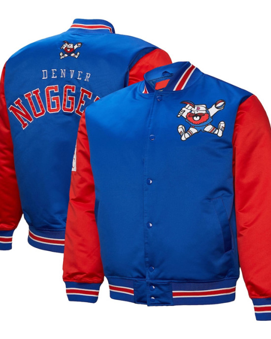 Primetime Denver Nuggets Royal and Red Jacket Primetime Denver Nuggets Royal and Red Jacket