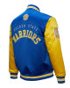 Primetime Golden State Warriors Royal and Gold Jacket Primetime Golden State Warriors Royal and Gold Jacket