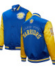 Primetime Golden State Warriors Royal and Gold Jacket Primetime Golden State Warriors Royal and Gold Jacket