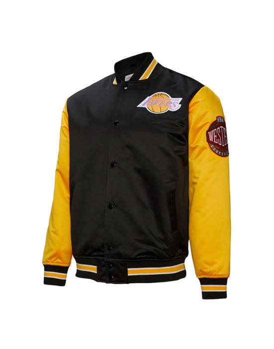 Primetime LA Lakers Black and Gold Jacket