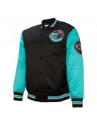 Primetime Memphis Grizzlies Black and Aqua Jacket