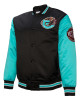 Primetime Memphis Grizzlies Black and Aqua Jacket