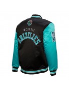 Primetime Memphis Grizzlies Black and Aqua Jacket