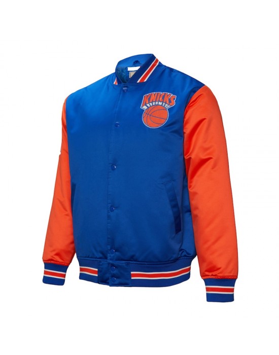 Primetime NY Knicks Royal and Orange Jacket