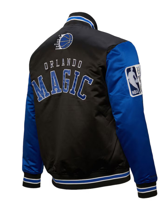 Primetime Orlando Magic Black and Blue Jacket Primetime Orlando Magic Black and Blue Jacket