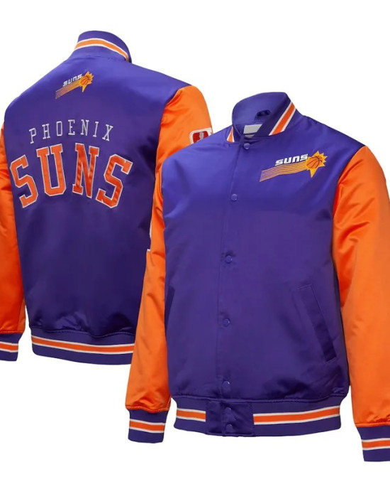 Primetime Phoenix Suns Purple and Orange Jacket Primetime Phoenix Suns Purple and Orange Jacket