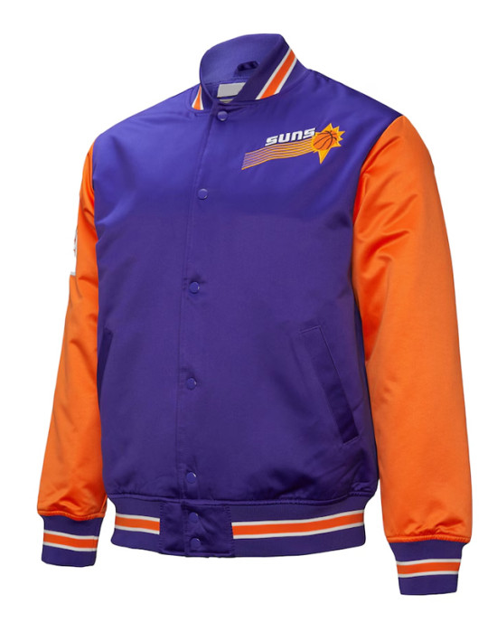 Primetime Phoenix Suns Purple and Orange Jacket Primetime Phoenix Suns Purple and Orange Jacket