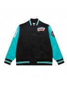 Primetime San Antonio Spurs Black and Aqua Jacket