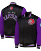Primetime Toronto Raptors Black and Purple Jacket Primetime Toronto Raptors Black and Purple Jacket