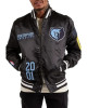 Pro Standard Memphis Grizzlies Satin Varsity Jacket Pro Standard Memphis Grizzlies Satin Varsity Jacket