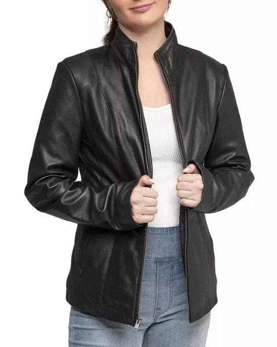 Providence Falls Katie Stevens Leather Jacket