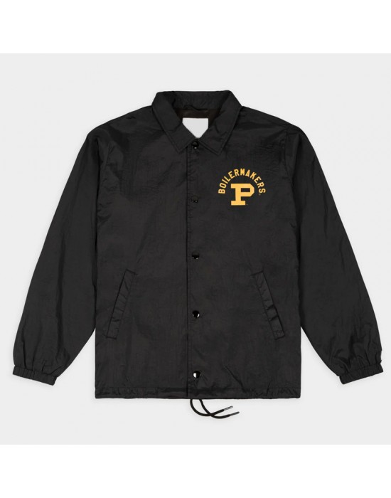 Purdue Boilermakers Block P Coaches Jacket