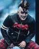 Puscifer Maynard James Keenan Striped Leather Jacket Puscifer Maynard James Keenan Striped Leather Jacket