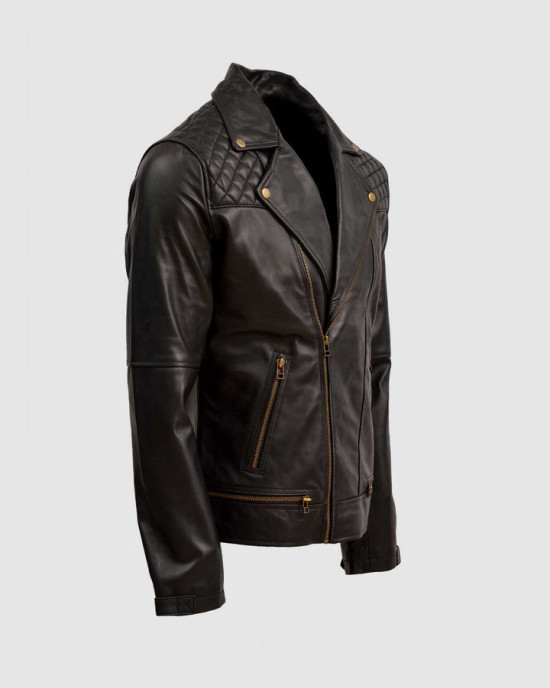 Quilted Soft Sheep Leather Jacket Quilted Soft Sheep Leather Jacket