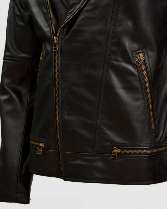 Quilted Soft Sheep Leather Jacket Quilted Soft Sheep Leather Jacket